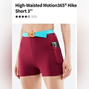 Fabletics High-Waisted Motion365® Hike Short 3" Medium